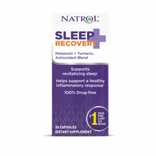 Natrol Sleep+ Recovery Capsules 30 count
