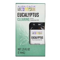 Aura Cacia Eucalyptus Essential Oil, Boxed 0.25 fl. oz.