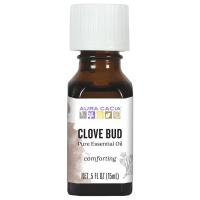 Aura Cacia Clove Bud Essential Oil 0.5 fl. oz.