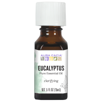 Aura Cacia Eucalyptus (globulus) Essential Oil 0.5 fl. oz.