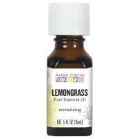 Aura Cacia Lemongrass Essential Oil 0.5 fl. oz.