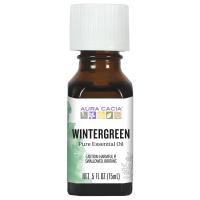 Aura Cacia Wintergreen Essential Oil 0.5 fl. oz.