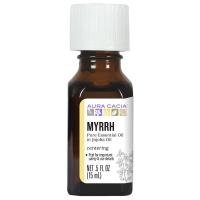 Aura Cacia Myrrh (in jojoba oil) 0.5 fl. oz.