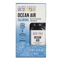Aura Cacia Ocean Air Essential Oil Blend, Boxed 0.25 fl. oz.