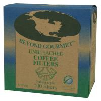 Beyond Gourmet Basket Style Unbleached Coffee Filters Basket 100 Count