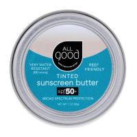 All Good Tinted Mineral Sunscreen Butter SPF 50+ 1 oz. tin