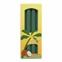 Aloha Bay Unscented Green Taper Candles 9