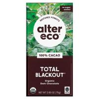 Alter Eco Organic Chocolate Bar Total Blackout 2.82 oz.