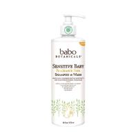 Babo Botanicals Sensitive Baby Fragrance-Free Baby Shampoo & Wash 16 fl. oz.