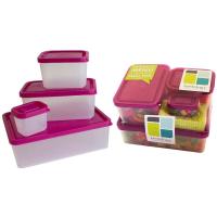 Bentology Raspberry 4-Piece Container Box Set