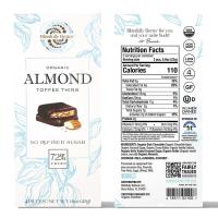 Blissfully Better Organic Almond Toffee Thins 1.6 oz. (4 pieces)
