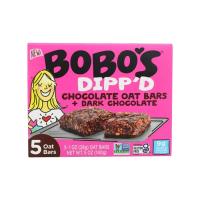 Bobo's Chocolate with Dark Chocolate Dipp'd Bars 5 count