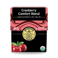 Buddha Teas Cranberry Comfort Blend Herbal Tea 18 tea bags