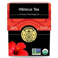 Buddha Teas Organic Hibiscus Tea 18 tea bags