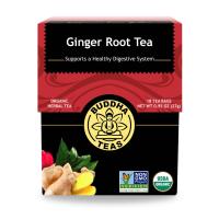Buddha Teas Ginger Root Organic Herbal Tea 18 tea bags