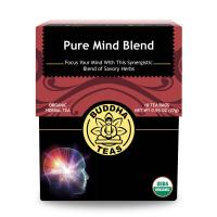 Buddha Teas Pure Mind Organic Premium Tea Blend 18 tea bags