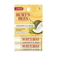 Burt's Bees Coconut & Pear Lip Balm 2 (0.15 oz.) tubes in blister box