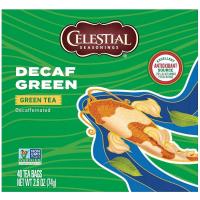 Celestial Seasonings Decaffeinated Authentic Green Tea 40 tea bags