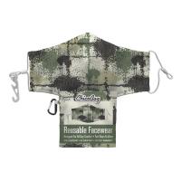 ChicoBag Washable Face Mask with Storage Pouch, Camo Splatter