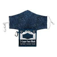 ChicoBag Washable Face Mask with Storage Pouch, Twilight