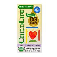 ChildLife Essentials Organic Vitamin D3 Drops 0.21 fl. oz.