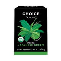 Choice Teas Organic Premium Japanese Green Tea 16 tea bags