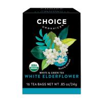 Choice Tea Organic White Elderflower Tea 16 tea bags