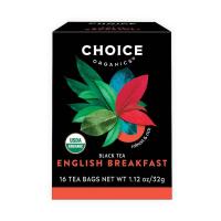 Choice Teas Organic English Breakfast Tea 16 tea bags