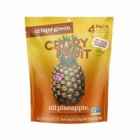 Crispy Green Pineapple Freeze-Dried Fruit Pack 4 (0.64 oz.) pouches