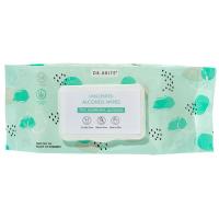 Dr. Brite Unscented Sanitizing Alcohol Wipes 54 Wipes