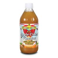 Dynamic Health Organic Raw Apple Cider Vinegar with the Mother & Honey (Glass) 16 fl. oz.