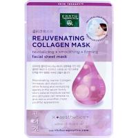 Earth Therapeutics Skin Therapy Rejuvenating Collagen Facial Sheet Mask 1 count