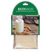 ECOBAGS Organic Nut Milk Straining Cotton Drawstring Bag