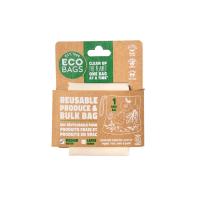 ECOBAGS Organic Medium Cotton Produce Bag 10 x 12 Packaged