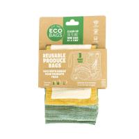 ECOBAGS 3-Piece Cellulose Produce Bags Small, Medium & Large