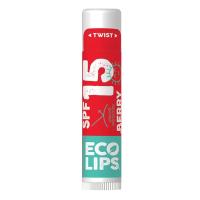 Eco Lips Berry SPF 15 Broad Spectrum Sunscreen Lip Balm 0.15 oz.