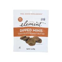 Element Snacks Chocolate Peanut Butter Crispy Rice Minis 3 oz.