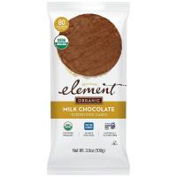 Element Snacks Milk Chocolate Topped Rice Cakes 3.5 oz.