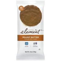 Element Snacks Peanut Butter Topped Rice Cakes 3.5 oz.