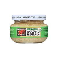 Emperors Kitchen Organic Chopped Garlic 4.5 oz. jar
