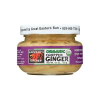 Emperors Kitchen Organic Chopped Ginger 4.5 oz. jar