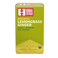 Equal Exchange Organic Lemongrass Ginger Tea 20 bags