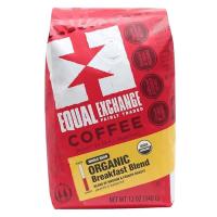 Equal Exchange Organic Breakfast Blend Whole Bean Coffee 12 oz.