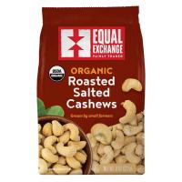 Equal Exchange Organic Roasted Salted Cashews 8 oz.
