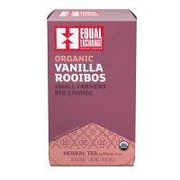 Equal Exchange Organic Vanilla Rooibos Herbal Tea 20 tea bags