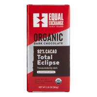 Equal Exchange Organic Dark Chocolate Total Eclipse 2.8 oz bar