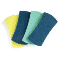 Full Circle Recycled Stretch Counter Scrubbers - 4 count