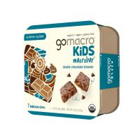 GoMacro Double Chocolate Chip Brownie Kids MacroBar 7 (0.9 oz.) pack