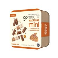 GoMacro Double Chocolate + Peanut Butter Chip MacroBar Minis 8 (0.9 oz.) pack