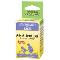 Herbs for Kids Apple Flavored A+ Attention 125 chewable tablets